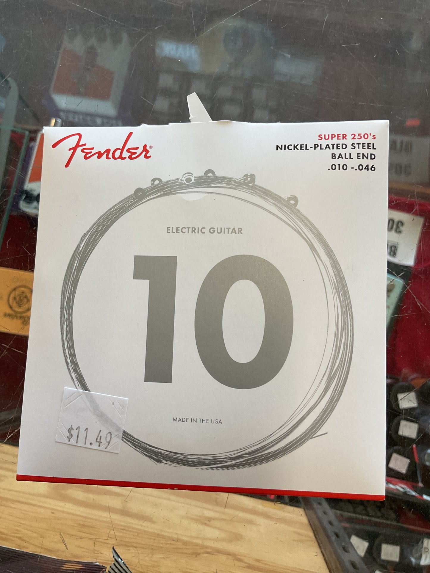 FENDER STRING GUITAR String Set 010 250R