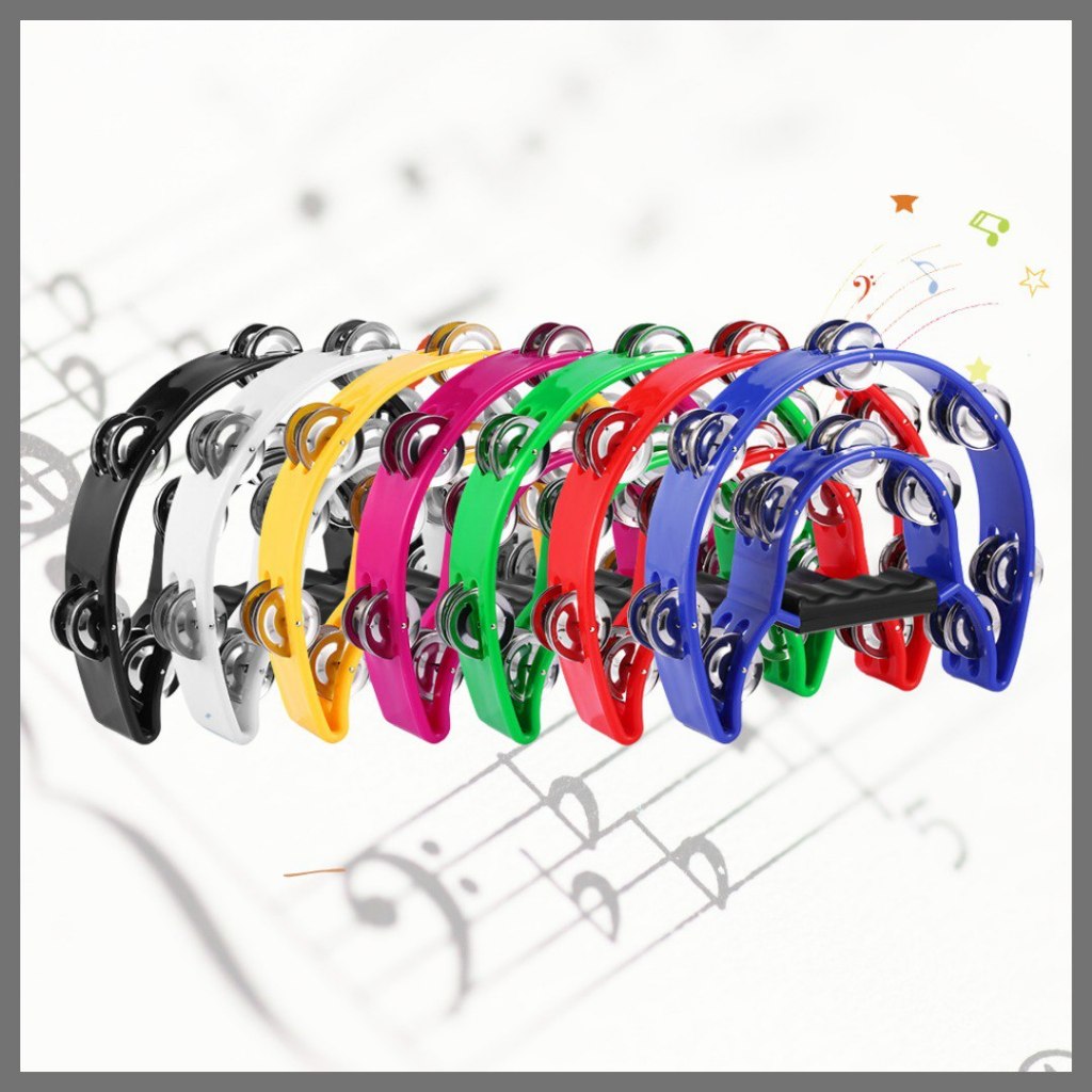 Tambourine Half Moon Double Jingle