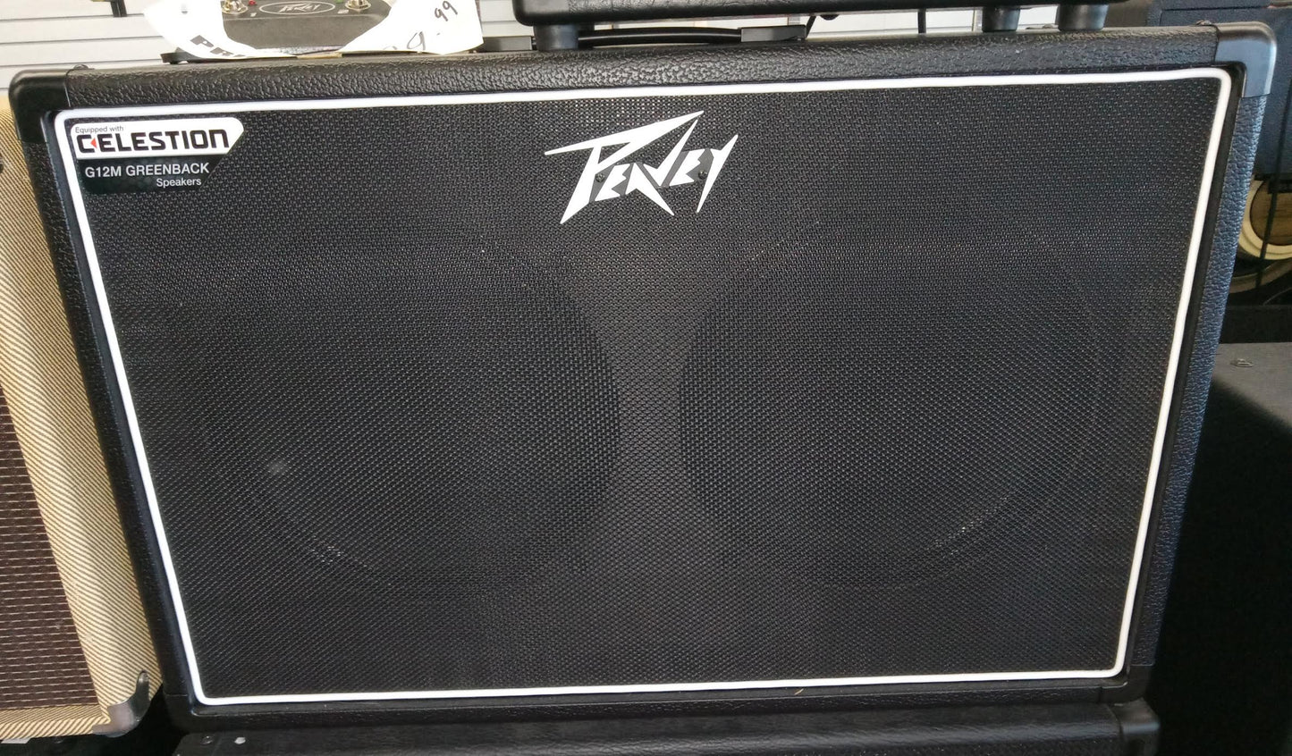 Peavey 212-6 Guitar Cab G12M Greenback Speakers