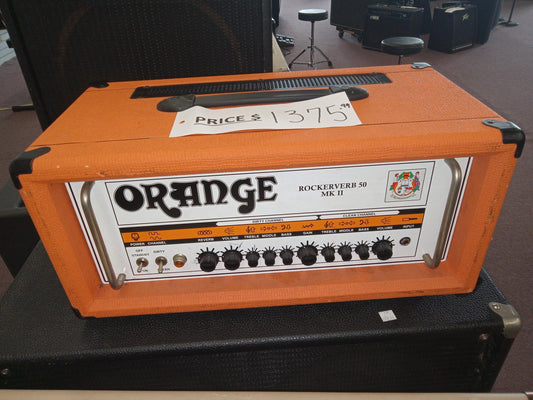 Orange 50 Watt Rockerverb MK II