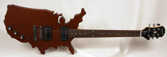Gibson United States Map Shaped Guitar DGUI37
