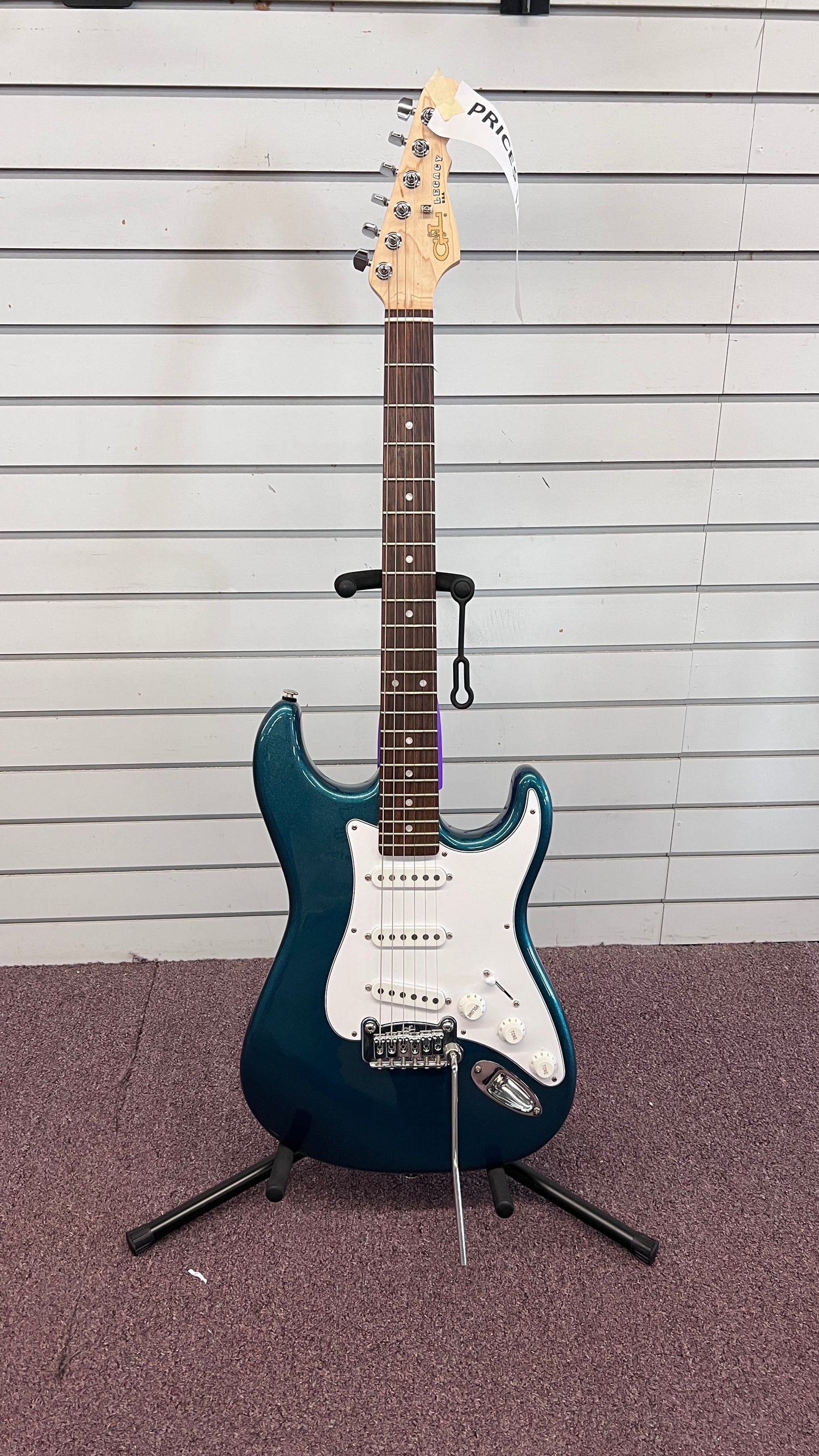 G&L Legacy Fullerton Standard Emerald Blue