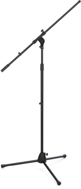 Stage Mate Tripod Boom Mic Stand Black Finish w/Mic Clip