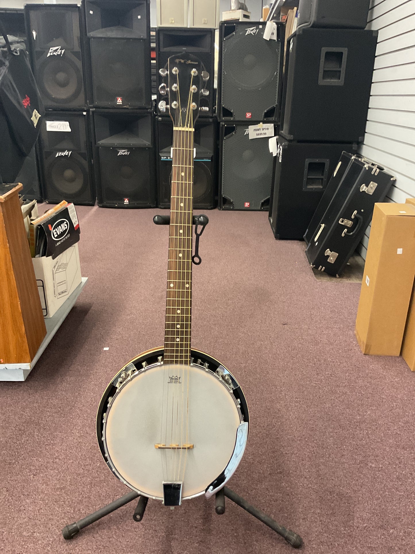 R.W. Jameson 6-String Left-handed BANJO