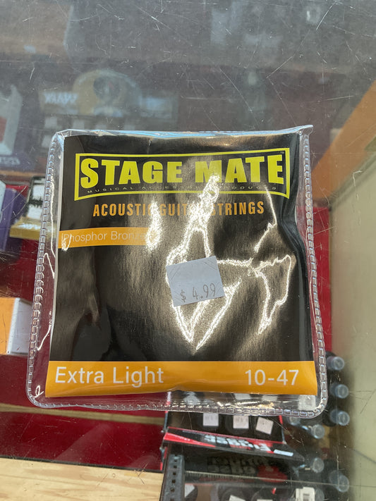 STAGE MATE STRING SET ACOUSTIC 10-47