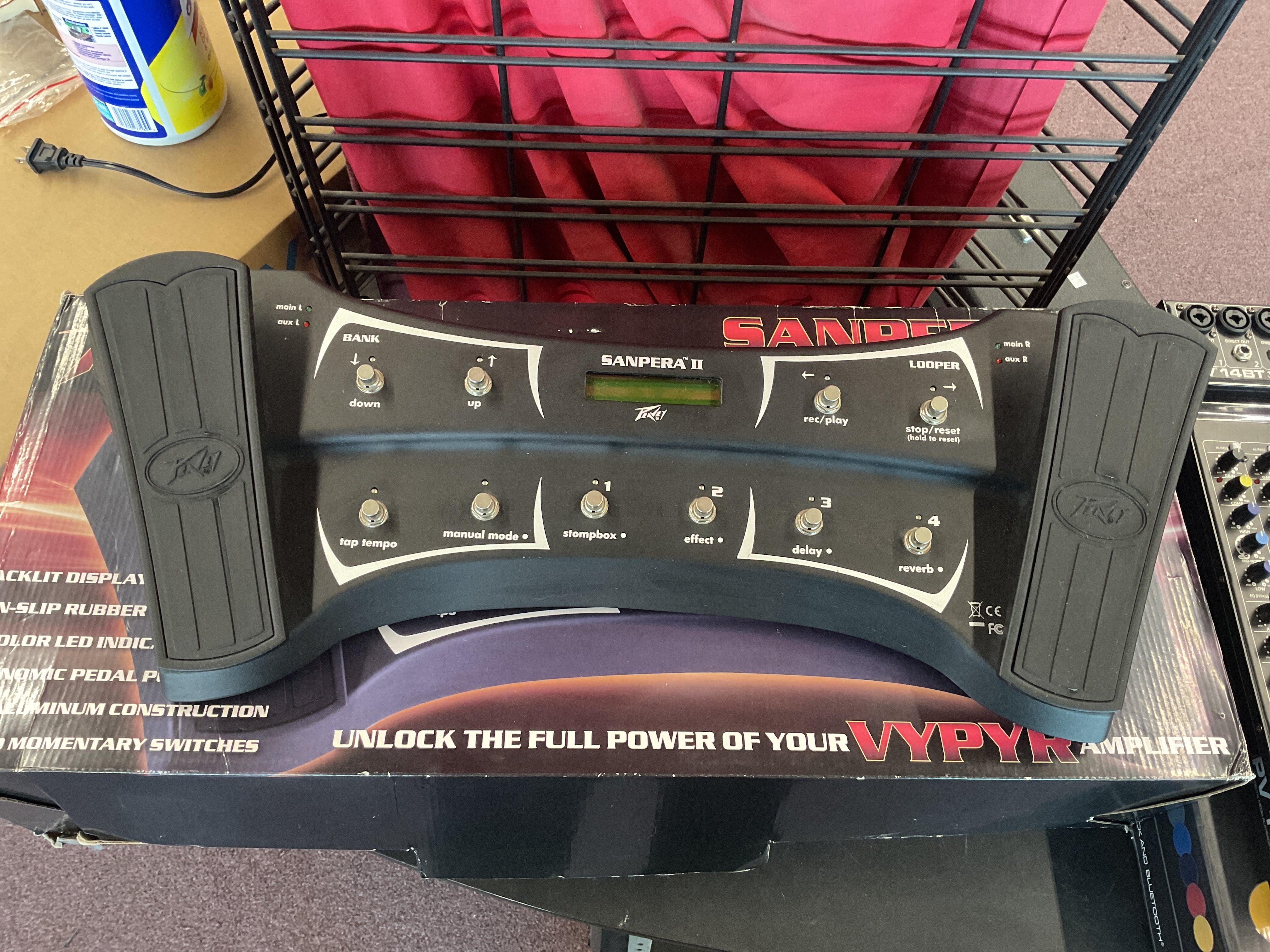 Peavey Santpera 2 Vyper Foot Controller – Manor Music