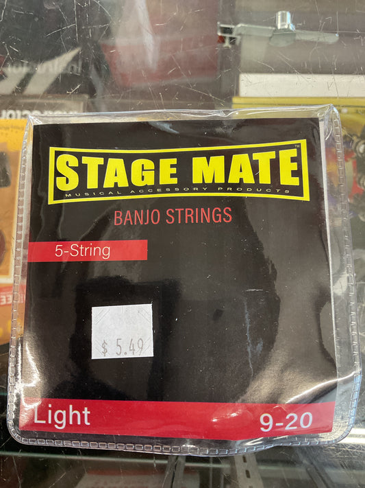 STAGE MATE STRING SET BANJO 09-20
