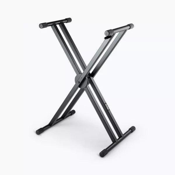 On Stage Ergo-Lok Double-X Keyboard Stand