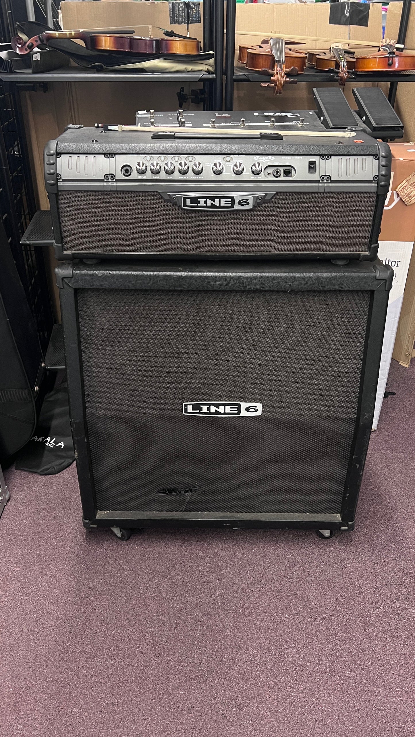 Line 6 Spider III & 4x12 Cabinet