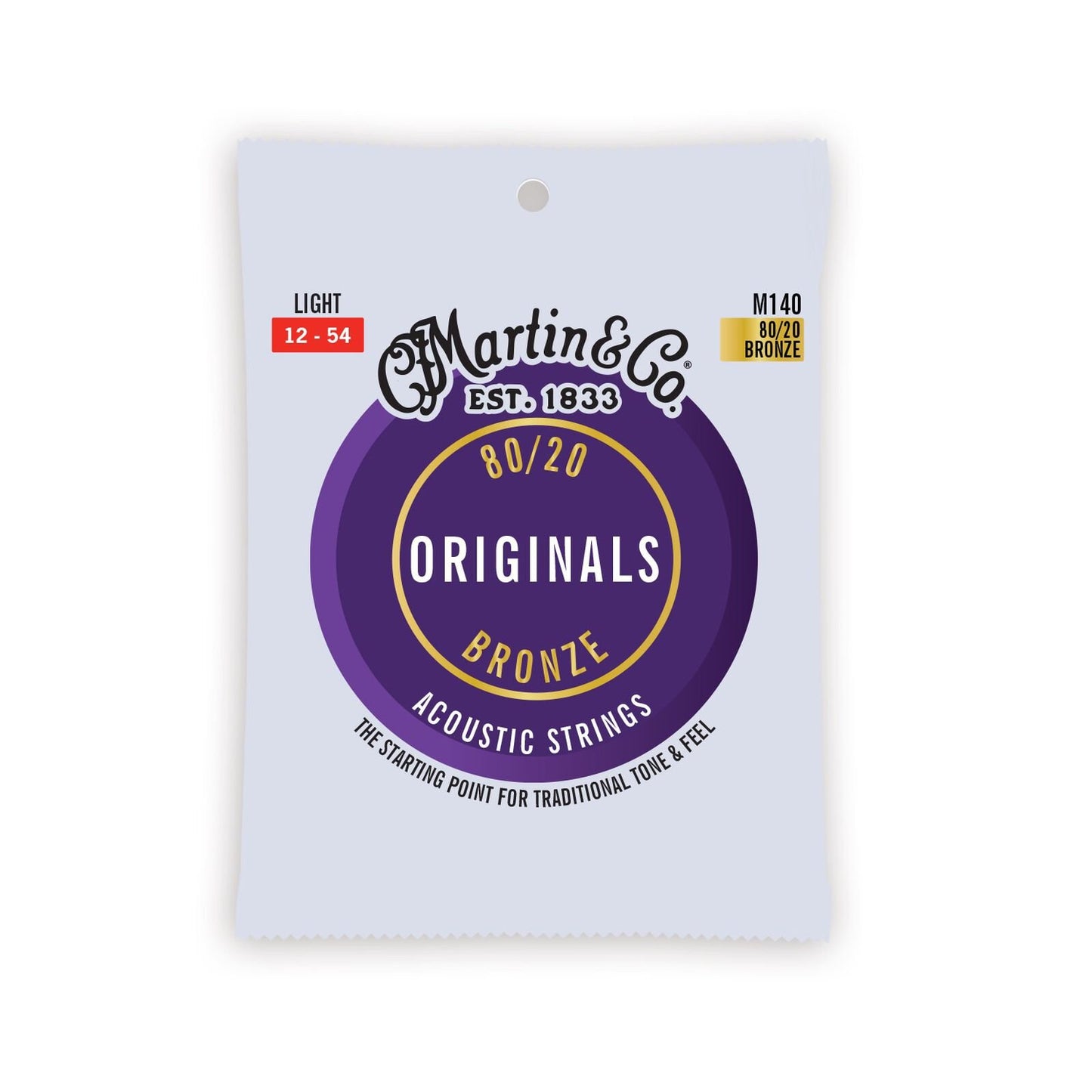 Martin Acoustic Guitar Strings Originals .012