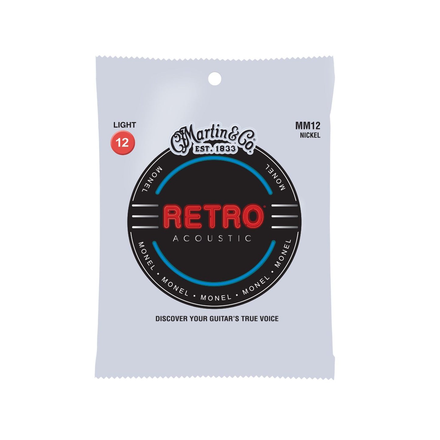 Martin Acoustic Guitar Strings Retro .012