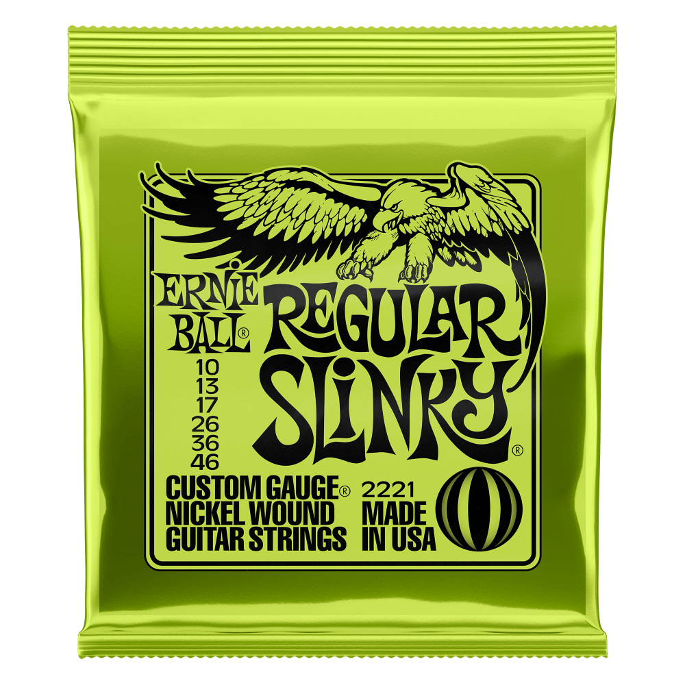 Ernie Ball Regular Slinky Guitar Strings Set .010