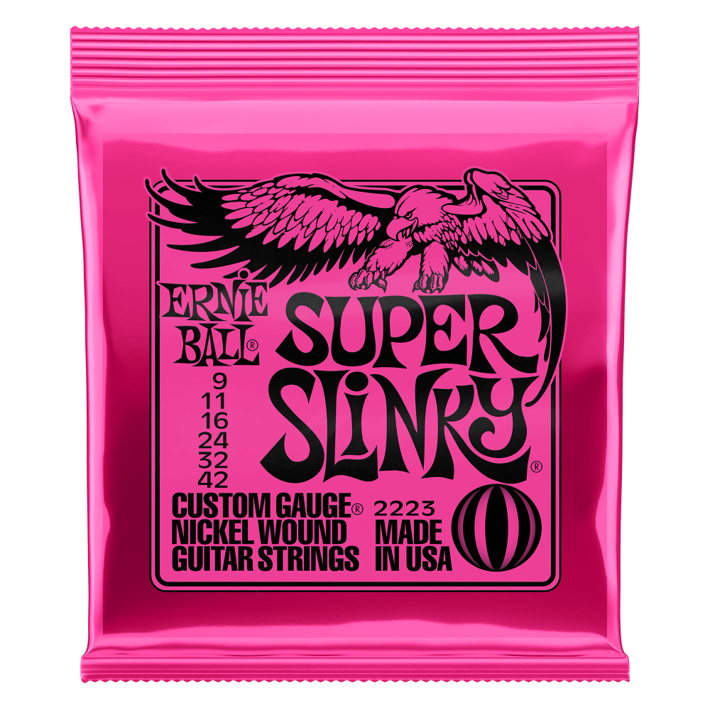 Super Slinky Guitar Strings Set 009