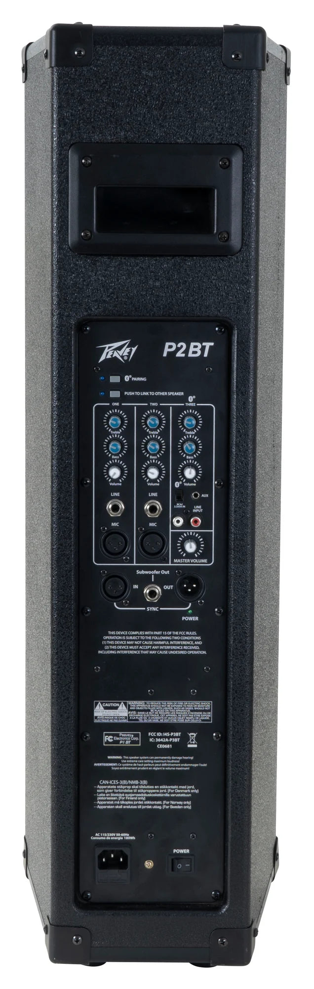 P2 BT Bluetooth All In One Mixer and Speaker