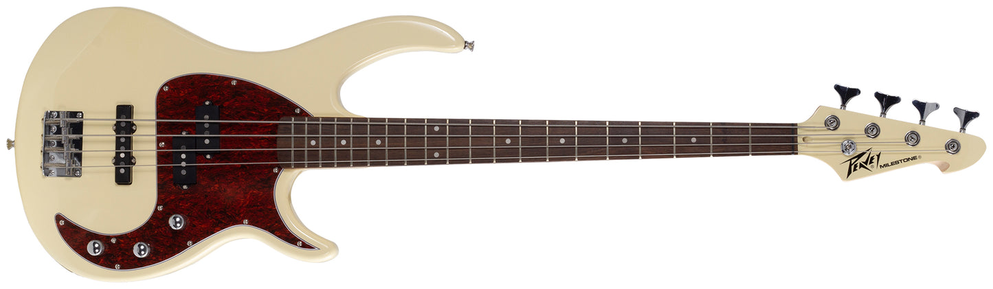 Peavey Milestone Electric Bass Ivory