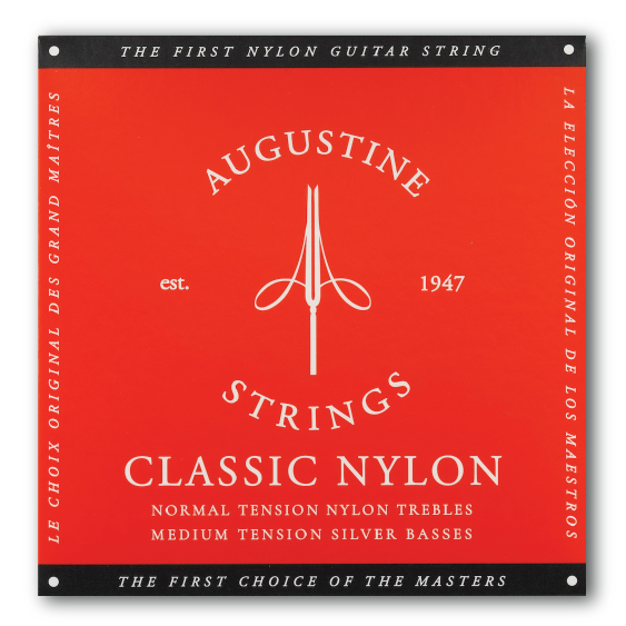 Augustine Nylon Guitar Strings Red Set