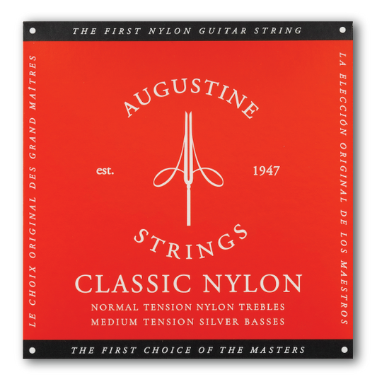 Augustine Nylon Guitar Strings Red Set