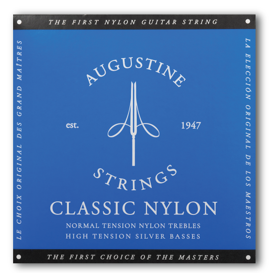 Augustine Nylon Guitar Strings Blue Set