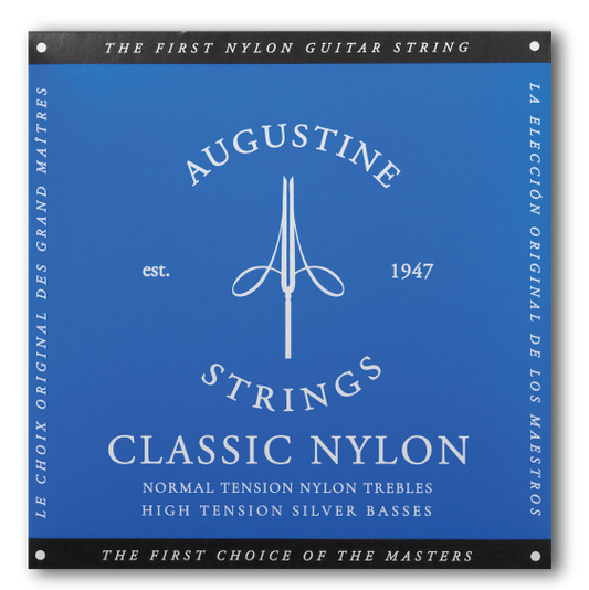 Augustine Nylon Guitar Strings Blue Set