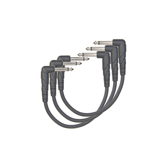 6 inch Patch Cable 3 Pack D'Addario