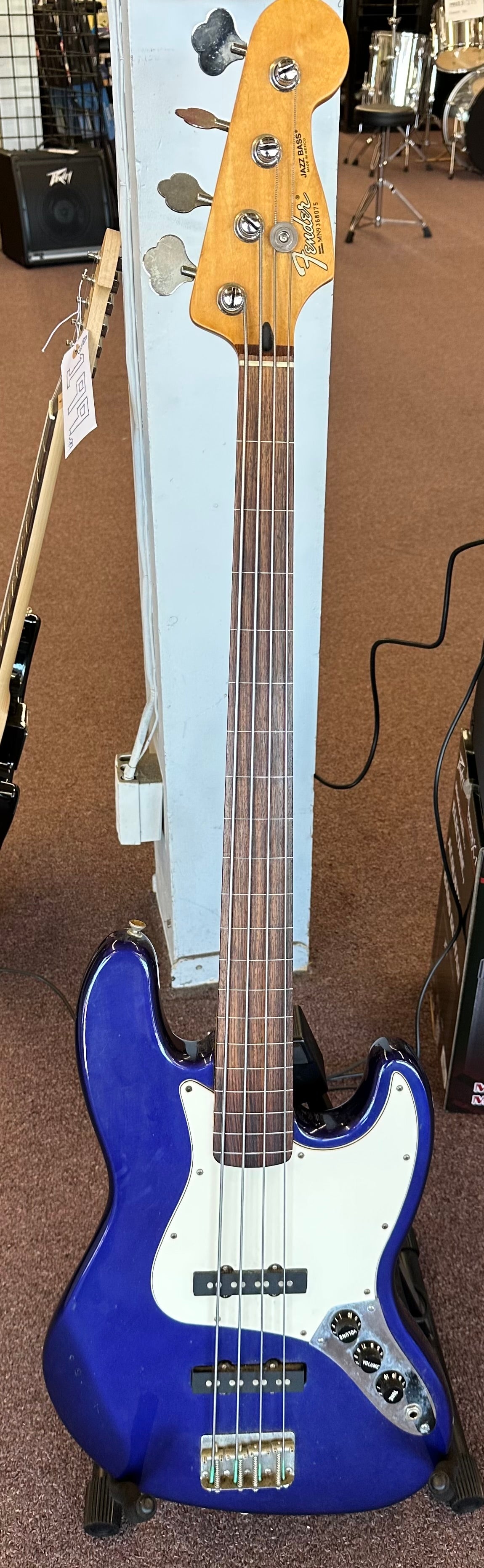 Fender MIM Fretless Jazz Bass